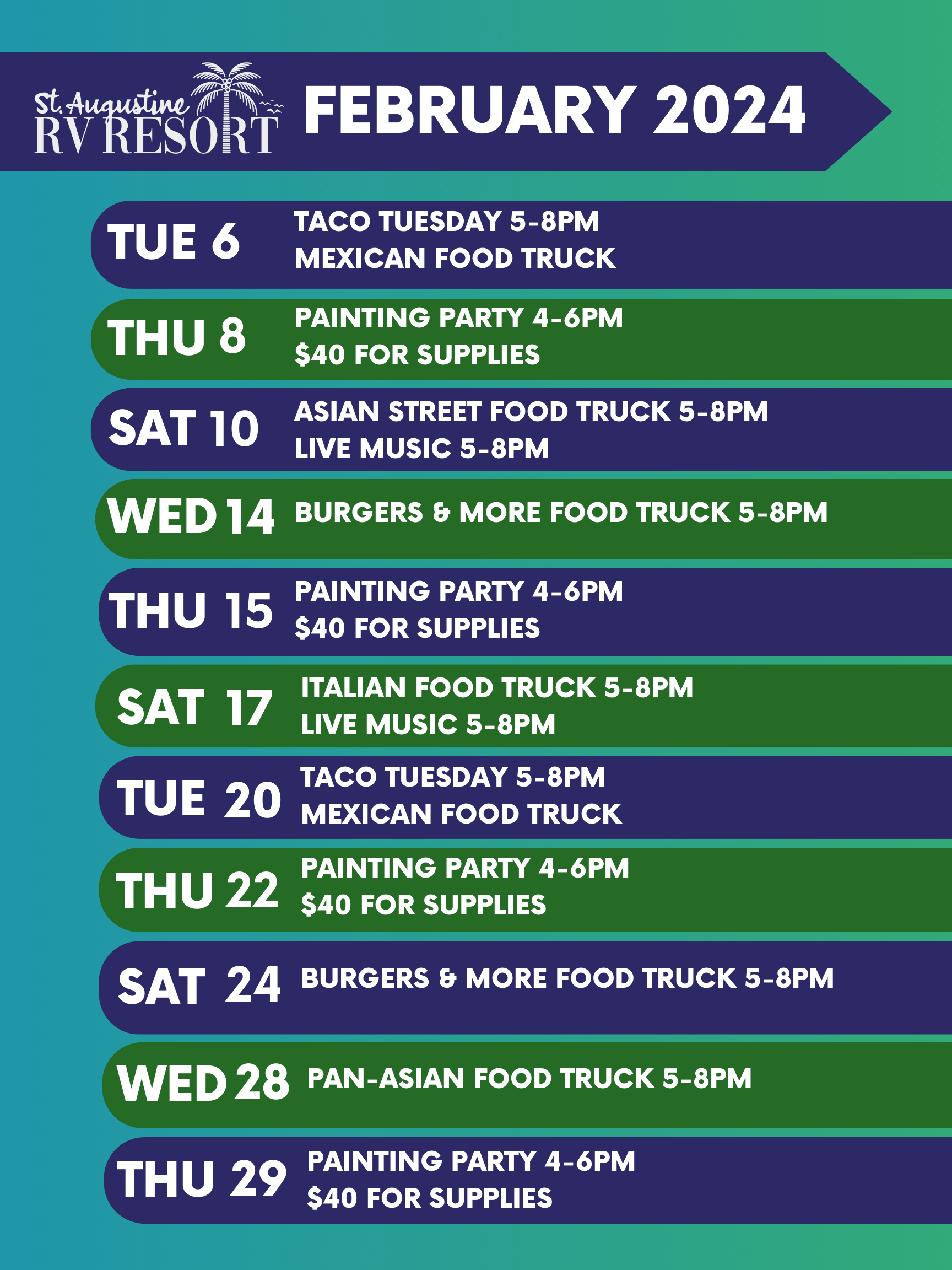 SARVR Feb 24 Events