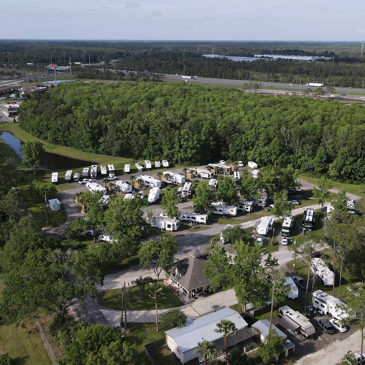 South section of RV resort